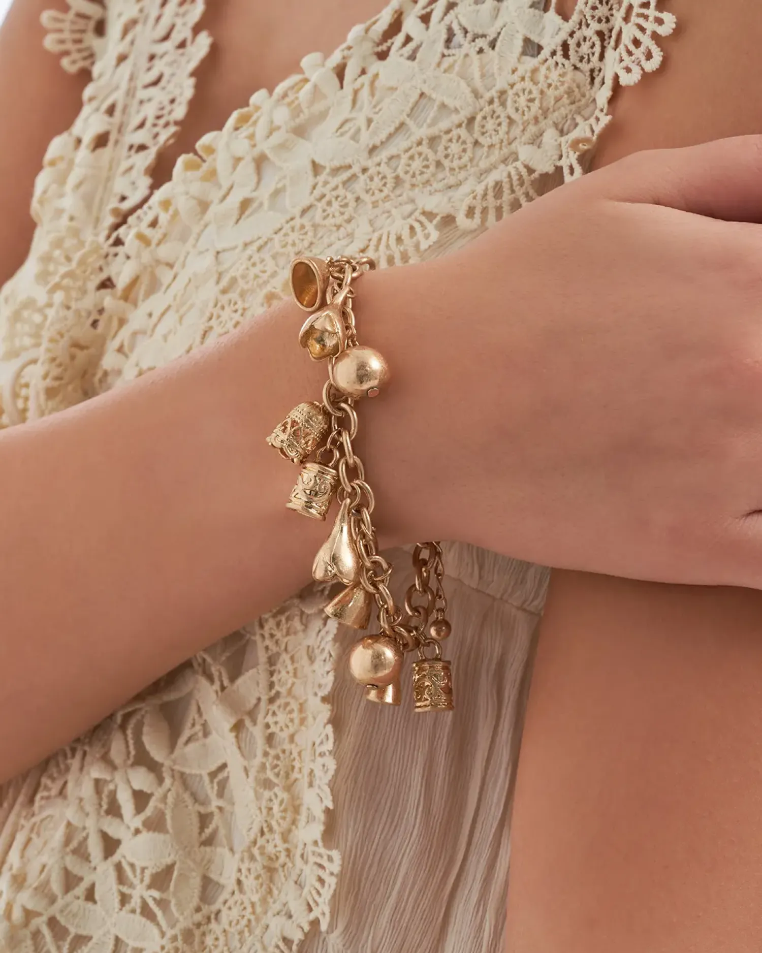 New Bijou Brigitte Braccialetto - Golden Bells