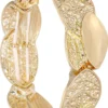 Online Bijou Brigitte Braccialetto - Hammered Leaf