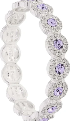 Bijou Brigitte Braccialetto - Lavender Crystal