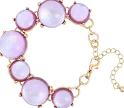 Clearance Bijou Brigitte Braccialetto - Lavender Glitter
