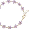 Clearance Bijou Brigitte Braccialetto - Lilac Flower