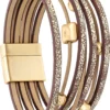 Outlet Bijou Brigitte Braccialetto - Matte Gold