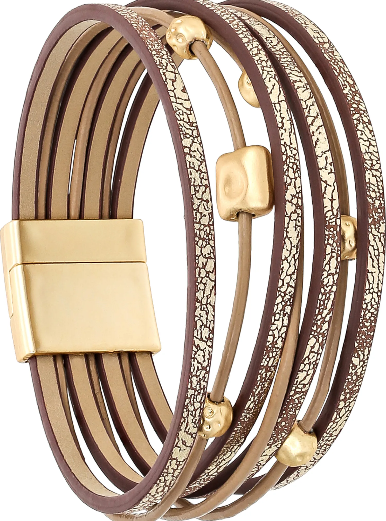 Outlet Bijou Brigitte Braccialetto - Matte Gold