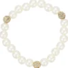 Clearance Bijou Brigitte Braccialetto - Pearl White