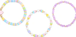 Online Bijou Brigitte Braccialetto per bambini - Pastel Trio