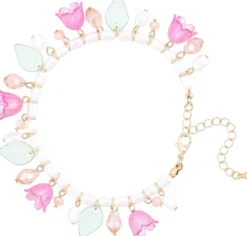 New Bijou Brigitte Braccialetto - Pink Tulip