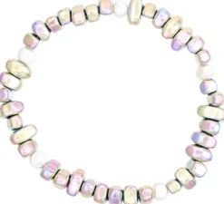 Sale Bijou Brigitte Braccialetto - Rainbow Hematite