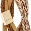 Outlet Bijou Brigitte Braccialetto - Shiny Bronze