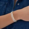 Outlet Bijou Brigitte Braccialetto - Silver Motion