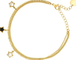 Outlet Bijou Brigitte Braccialetto - Steel Stars