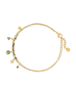 Sale Bijou Brigitte Braccialetto - Turquoise Steel