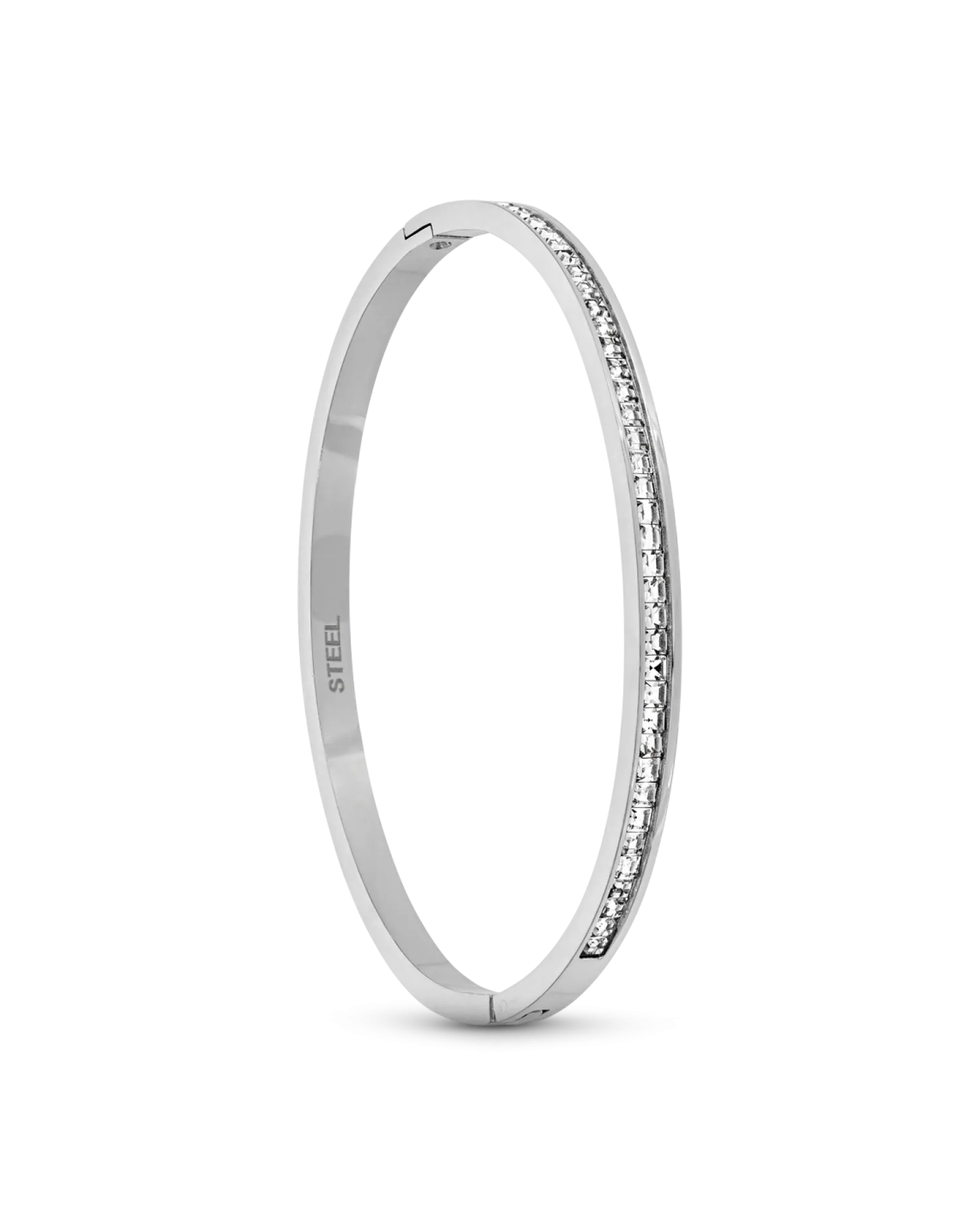 Clearance Bijou Brigitte Bracciale - Zirconia Steel