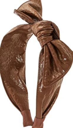Hot Bijou Brigitte Cerchietto - Brown Leather