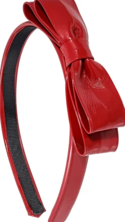 Best Bijou Brigitte Cerchietto - Burgundy Bow