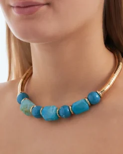 Hot Bijou Brigitte Choker - Ocean Orbit