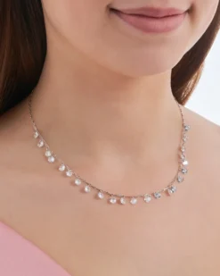Clearance Bijou Brigitte Choker - Sparkly Zirconia