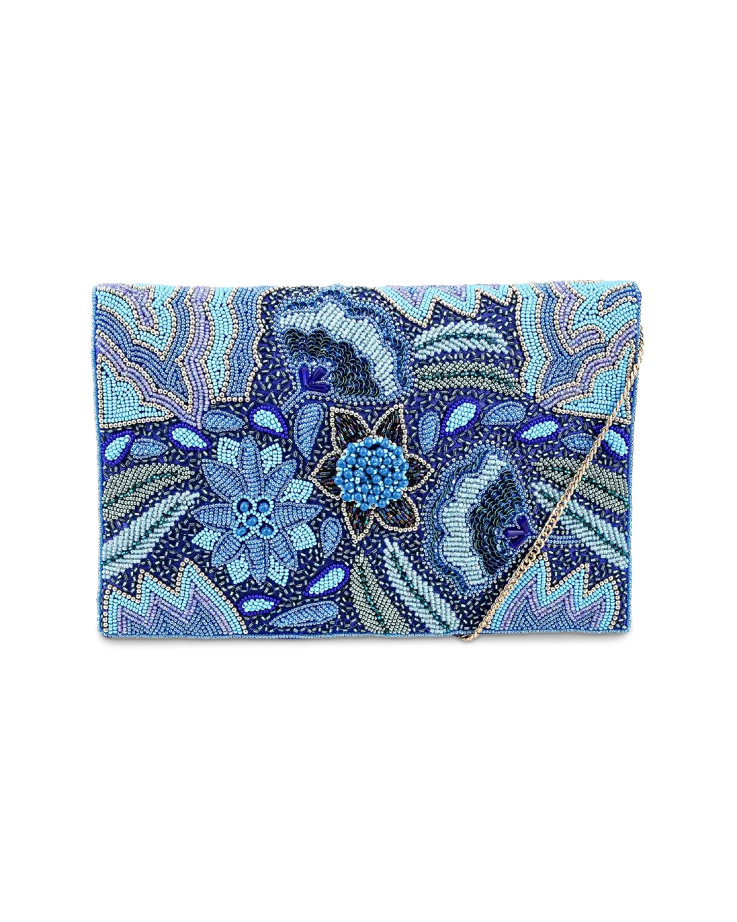 Hot Bijou Brigitte Clutch - Blue Ibiza