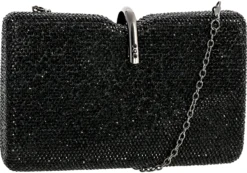 Bijou Brigitte Clutch box - Black Shine