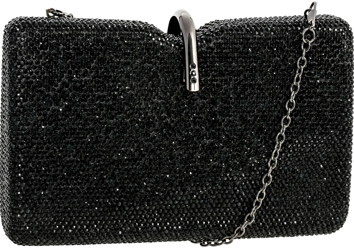 Bijou Brigitte Clutch box - Black Shine