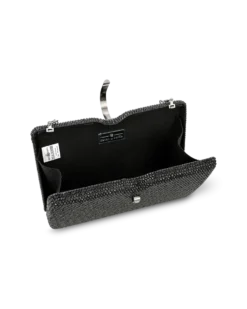 Bijou Brigitte Clutch box - Black Shine