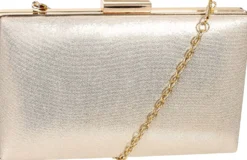 Online Bijou Brigitte Clutch box - Golden Shimmer