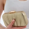 Discount Bijou Brigitte Clutch box - Golden Shine