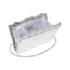 Sale Bijou Brigitte Clutch box - Silver Shimmer