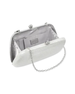 Best Bijou Brigitte Clutch box - Silver Sparkles