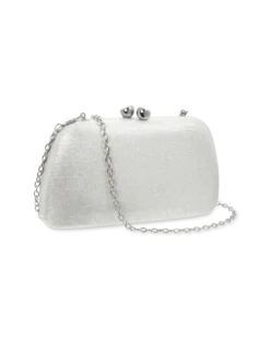 Best Bijou Brigitte Clutch box - Silver Sparkles