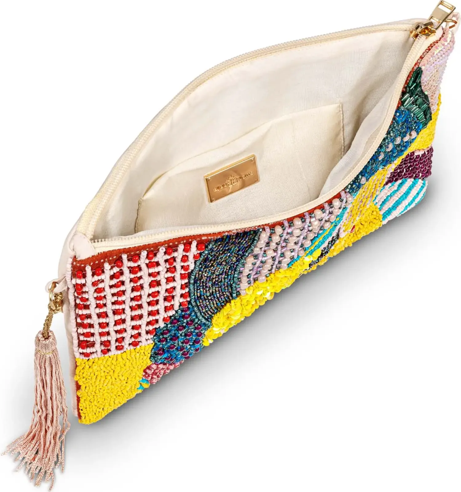 Outlet Bijou Brigitte Clutch - Colorful Beads
