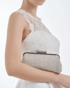 Outlet Bijou Brigitte Clutch - Diamond Shine