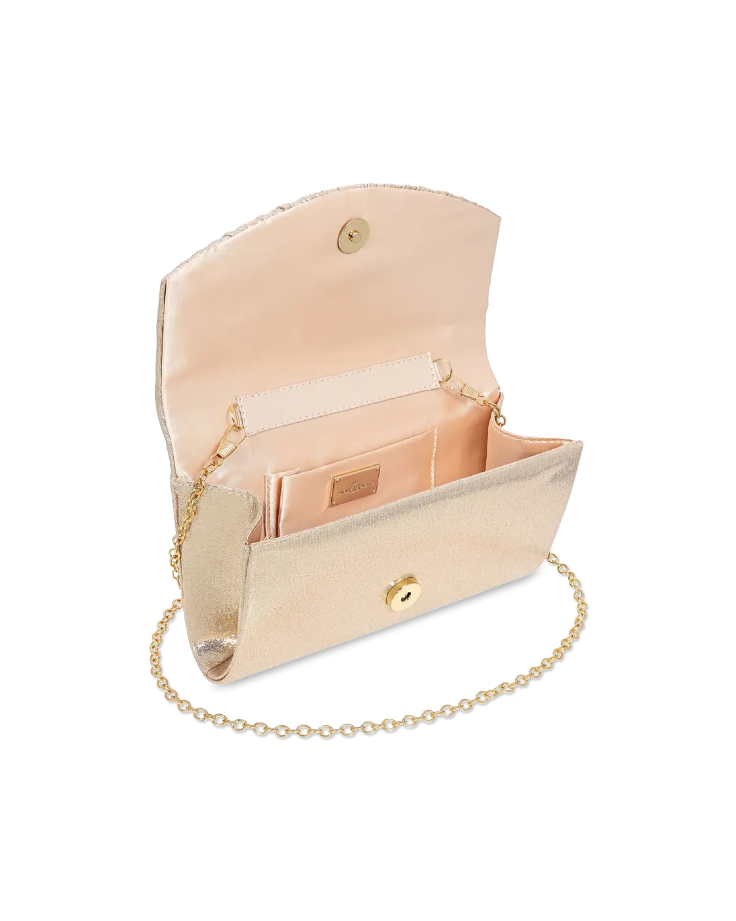 New Bijou Brigitte Clutch - Gleaming Gold