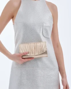 New Bijou Brigitte Clutch - Gleaming Gold
