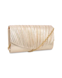 New Bijou Brigitte Clutch - Gleaming Gold