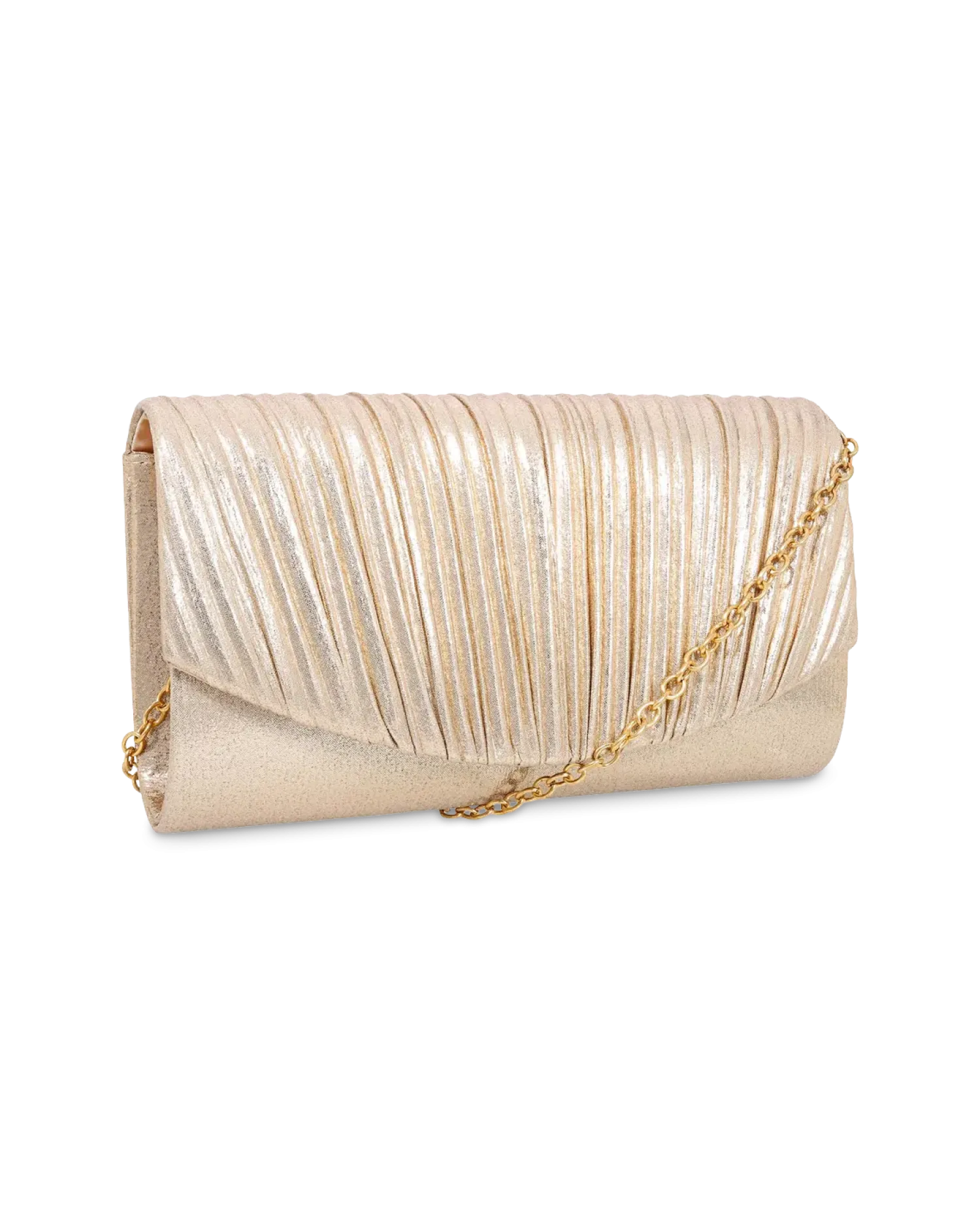 New Bijou Brigitte Clutch - Gleaming Gold