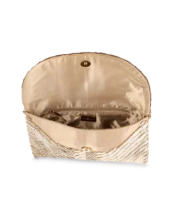 New Bijou Brigitte Clutch - Golden View