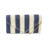 Bijou Brigitte Clutch - Maritime Stripes