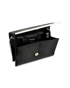 New Bijou Brigitte Clutch - Modern Black