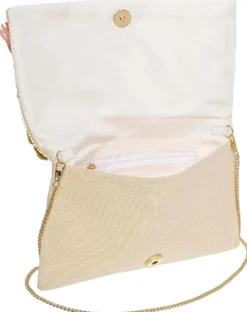 Sale Bijou Brigitte Clutch - Peach Floral