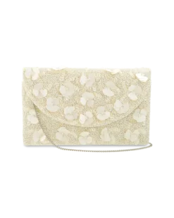 New Bijou Brigitte Clutch - Satin Bloom