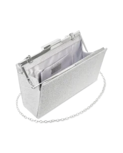 Online Bijou Brigitte Clutch - Shimmering Silver