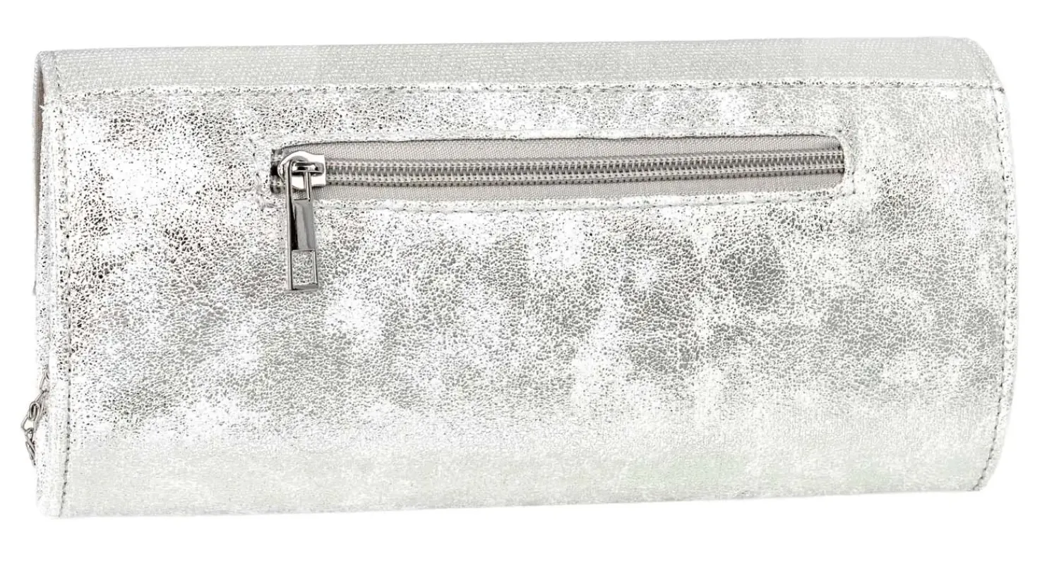 Bijou Brigitte Clutch - Silver Sparkle