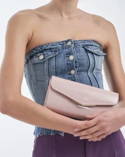 Clearance Bijou Brigitte Clutch - Soft Berry