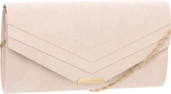 Clearance Bijou Brigitte Clutch - Velour Wedding