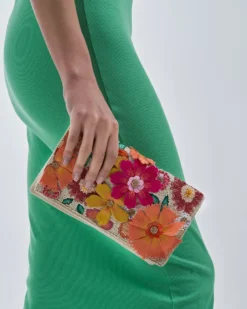 Best Bijou Brigitte Clutch - Warm Floral