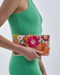 Best Bijou Brigitte Clutch - Warm Floral