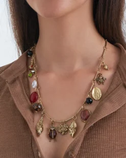 Best Bijou Brigitte Collana - Antique Gold