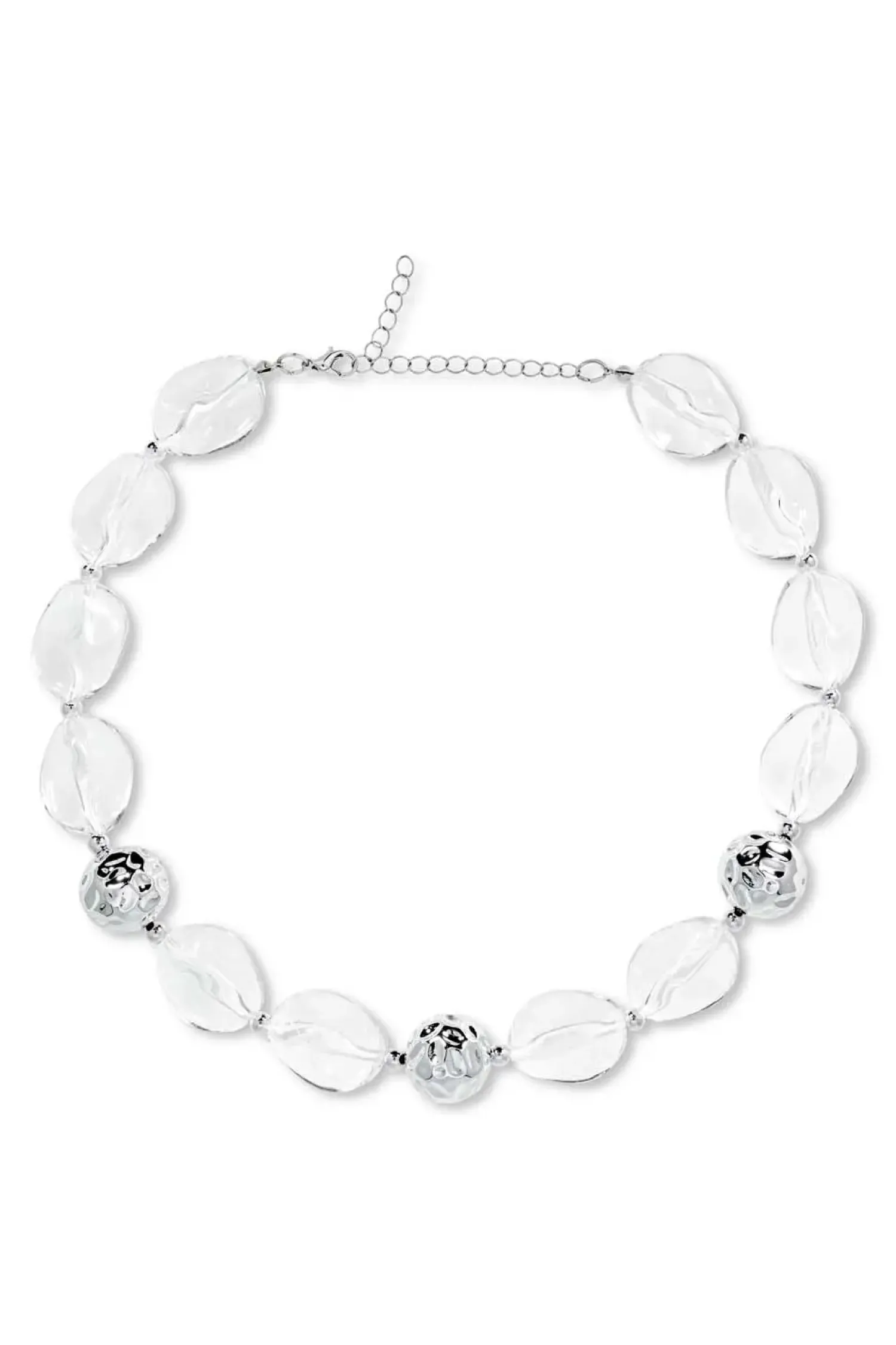 Sale Bijou Brigitte Collana - Asymmetrical Transparent