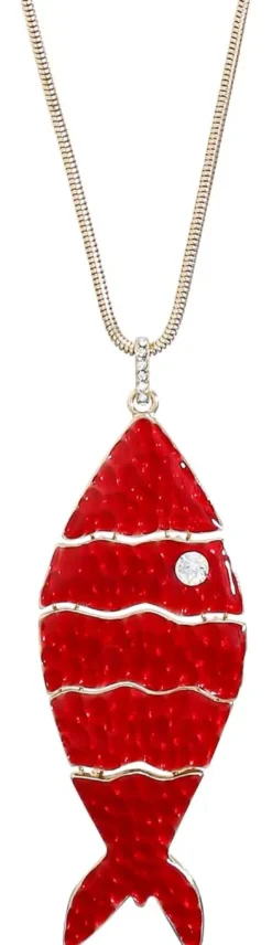Best Bijou Brigitte Collana - Big Red