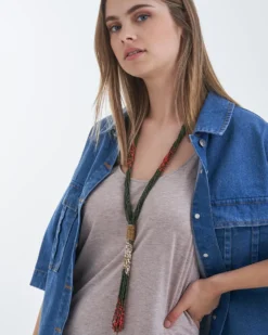 Hot Bijou Brigitte Collana - Big Tassel